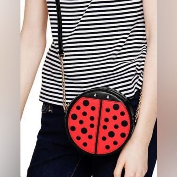 Kate Spade New York
TURN A NEW LEAF MICHA LADYBUG CROSSBODY EUC NO WEAR - Picture 3 of 9